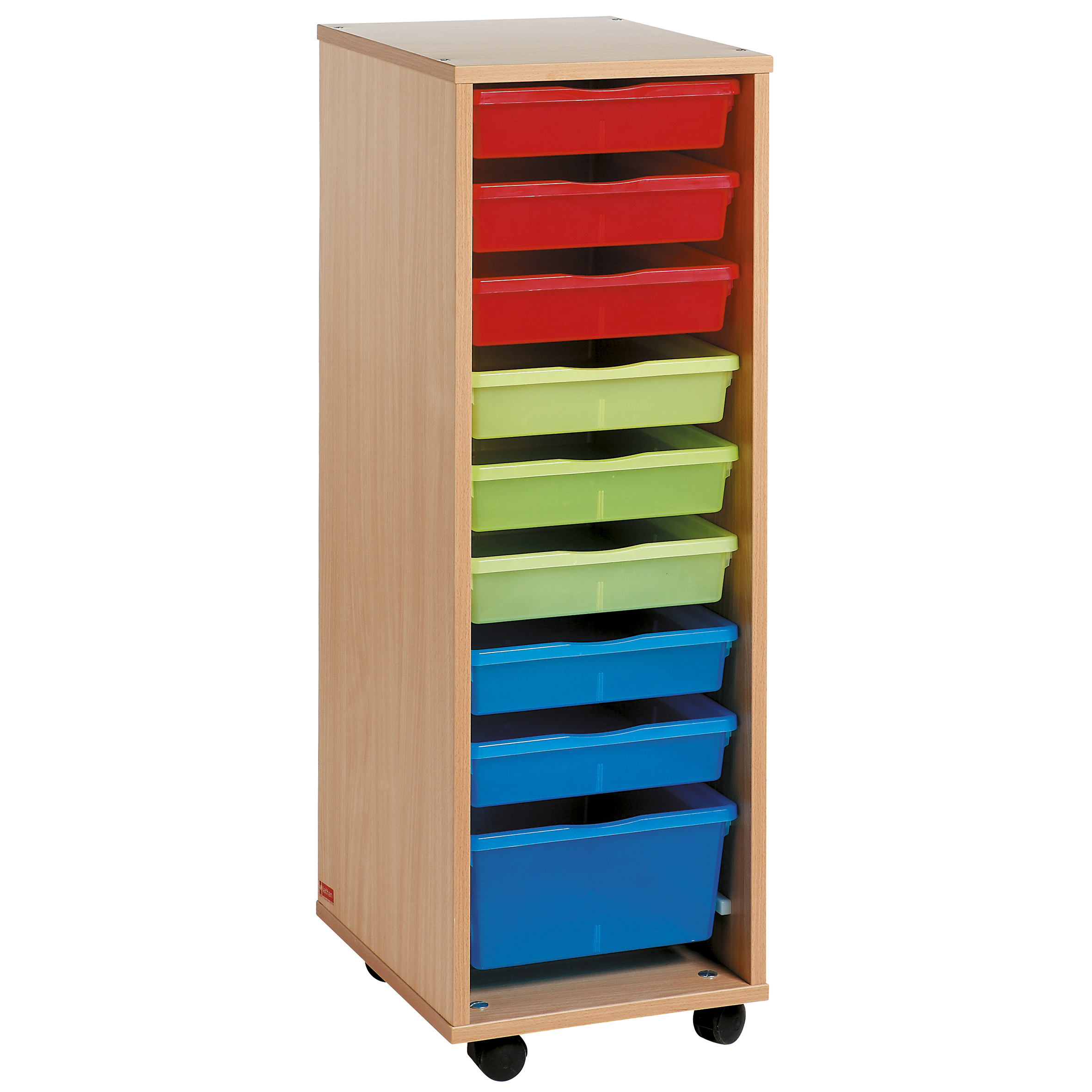 Colonne haute bacs multico - hêtre