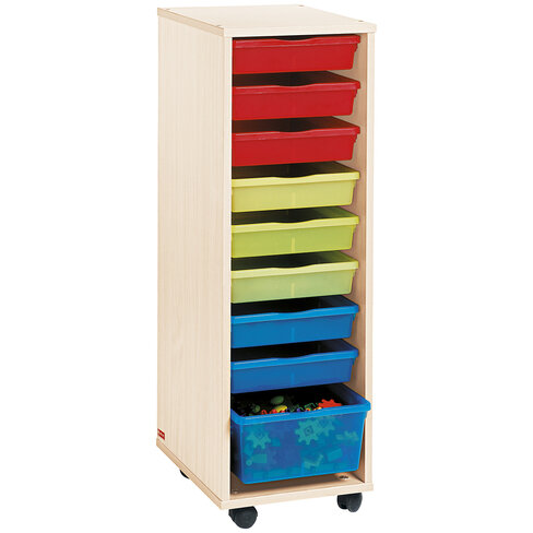 Colonne haute bacs multico - bouleau