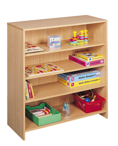 Meuble haut à étagères - hêtre