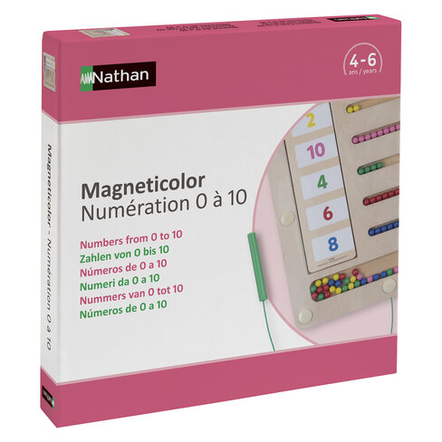 Magneticolor - numération de 0 à 10
