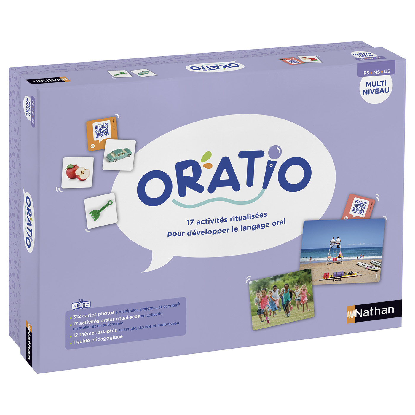 Oratio – 17 activités ritualisées pour développer le langage oral - PS MS GS