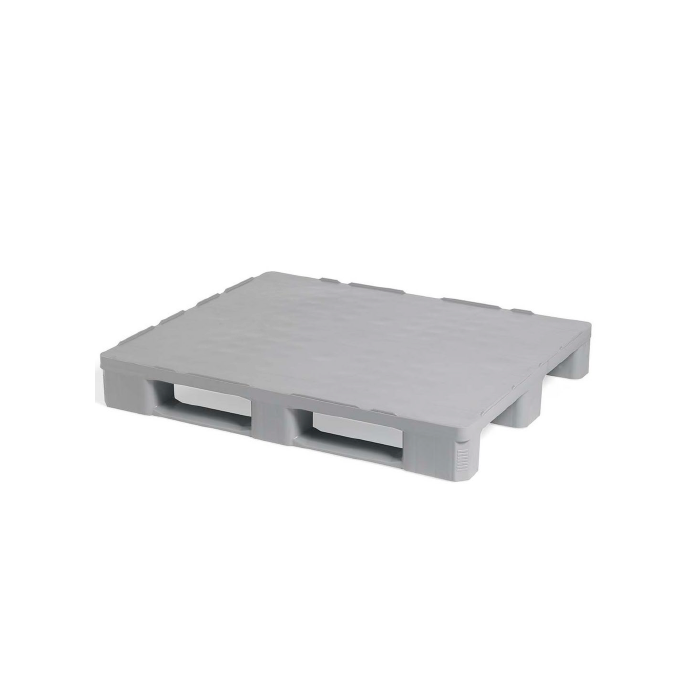 Palette plastique sur 3 semelles - 1200 x 800 mm - 2000 kg pour l'industrie alimentaire