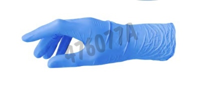 Gant nitrile bleu Jet+ 0,08mm type B non poudré taille 10/XL x100