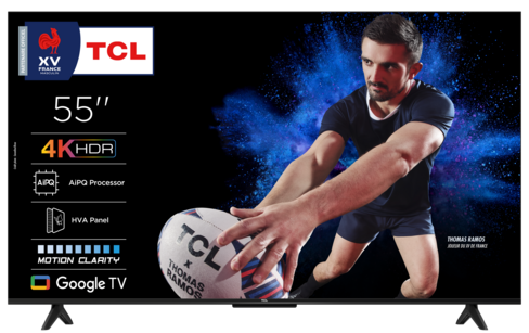 Téléviseur grand public taille écran 55'' 1920X1080 TCL 55P69K