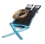 Garrots stériles bleu clair - usage unique - double vessie - bras - pour ATS2200 - 30 x 9cm - boite de 10