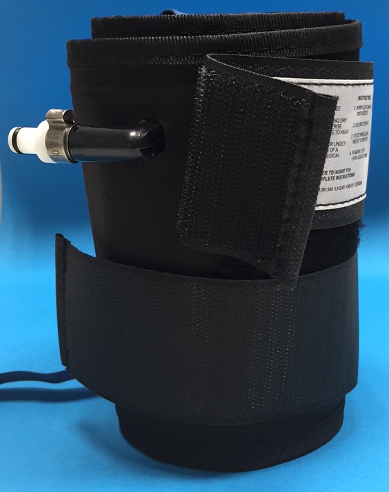 Garrot réutilisable bleu foncé - anatomique - cuisse - pour ATS2200 - 78 x 15cm