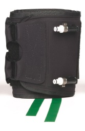 Garrot réutilisable vert - double vessie - cuisse L - pour ATS4000 - 61 x 14cm