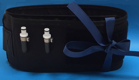 Garrot réutilisable bleu foncé - cuisse - taille L - pour ATS4000 - 76 x 10cm