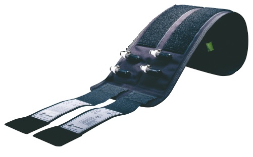 Garrot réutilisable bleu foncé - double vessie - cuisse - pour ATS4000 - 61 x 10cm