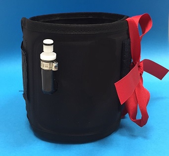 Garrot réutilisable rouge - bras - cuisse - petit adulte - pour ATS2200 - 46 x 10cm