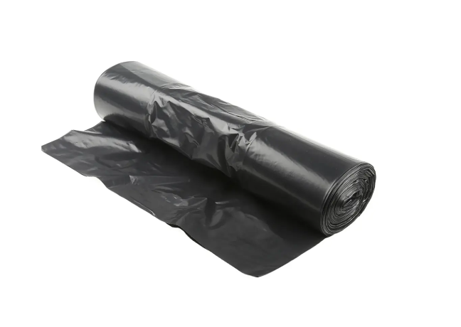 Sac à déchets légers - lien fixe - 100 l - ép. 16 µm - noir - 20 cartons de 500 - J-M PLAST