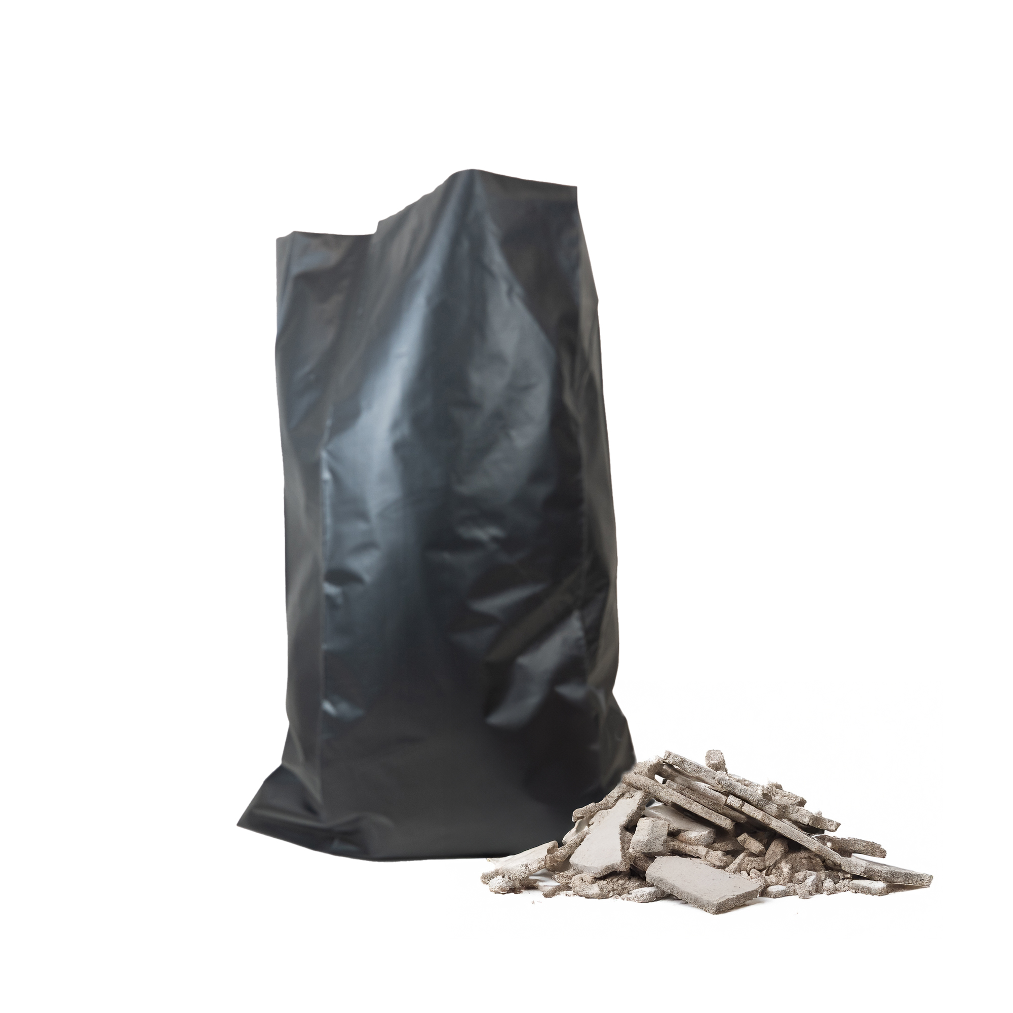 Sac à gravats 50 l - ép. 140 µm - noir - 1 carton de 50 J-M PLAST