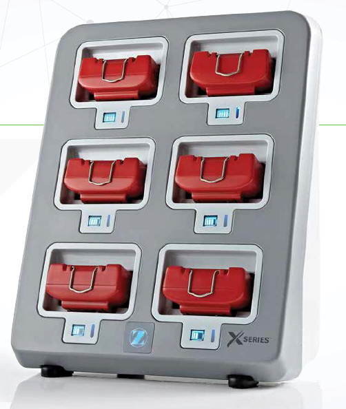 Chargeur pour batterie de moteur X-Série - 6 plots de chargement indépendants