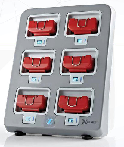 Chargeur pour batterie de moteur X-Série - 6 plots de chargement indépendants
