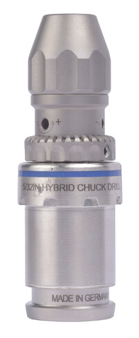 Mandrin de perçage de type JACOB Hybride 5 / 32 à clé - 0 à 4 mm - 1500 tr / mn