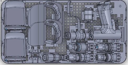 Panier de stérilisation d'X-Série pour 1 pièce à main - version batterie aseptique - 11 mandrins - pour pièce à main