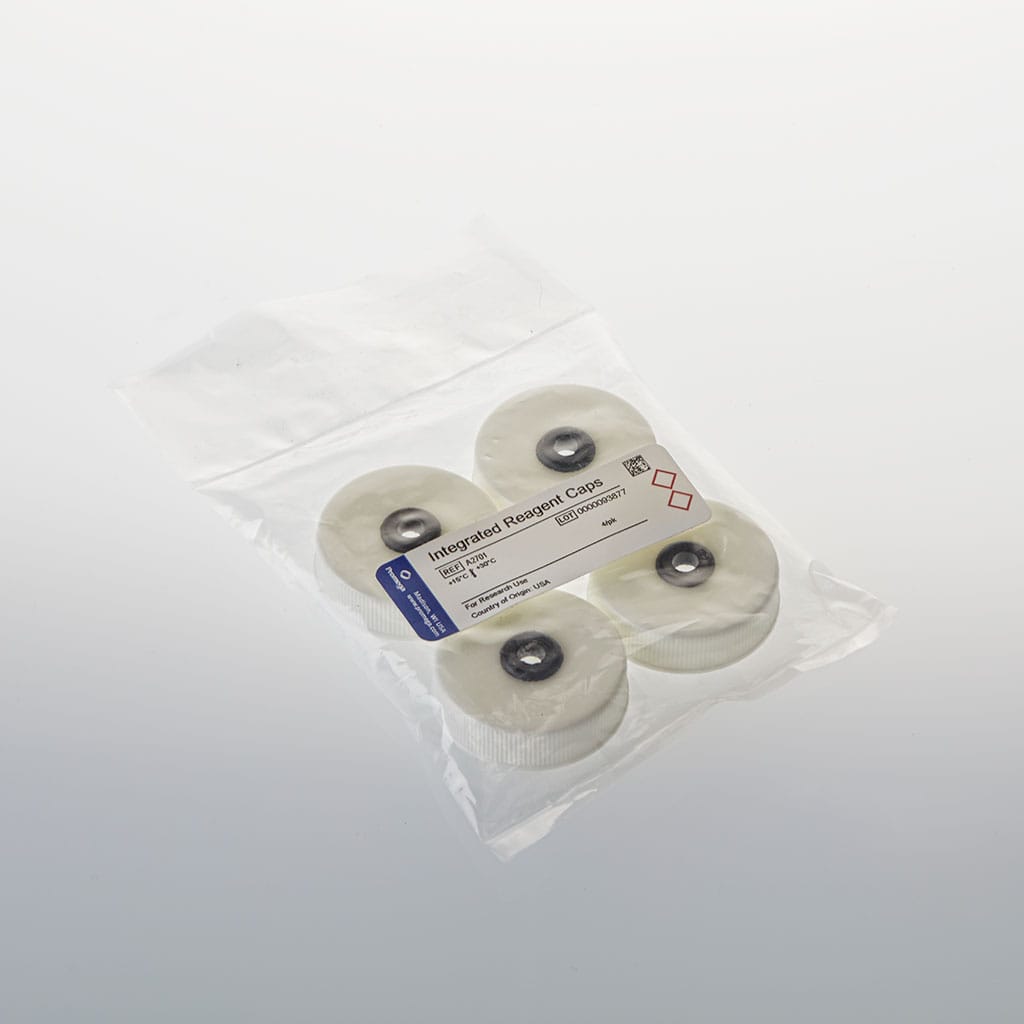 Integrated Reagent Caps, 4/pk