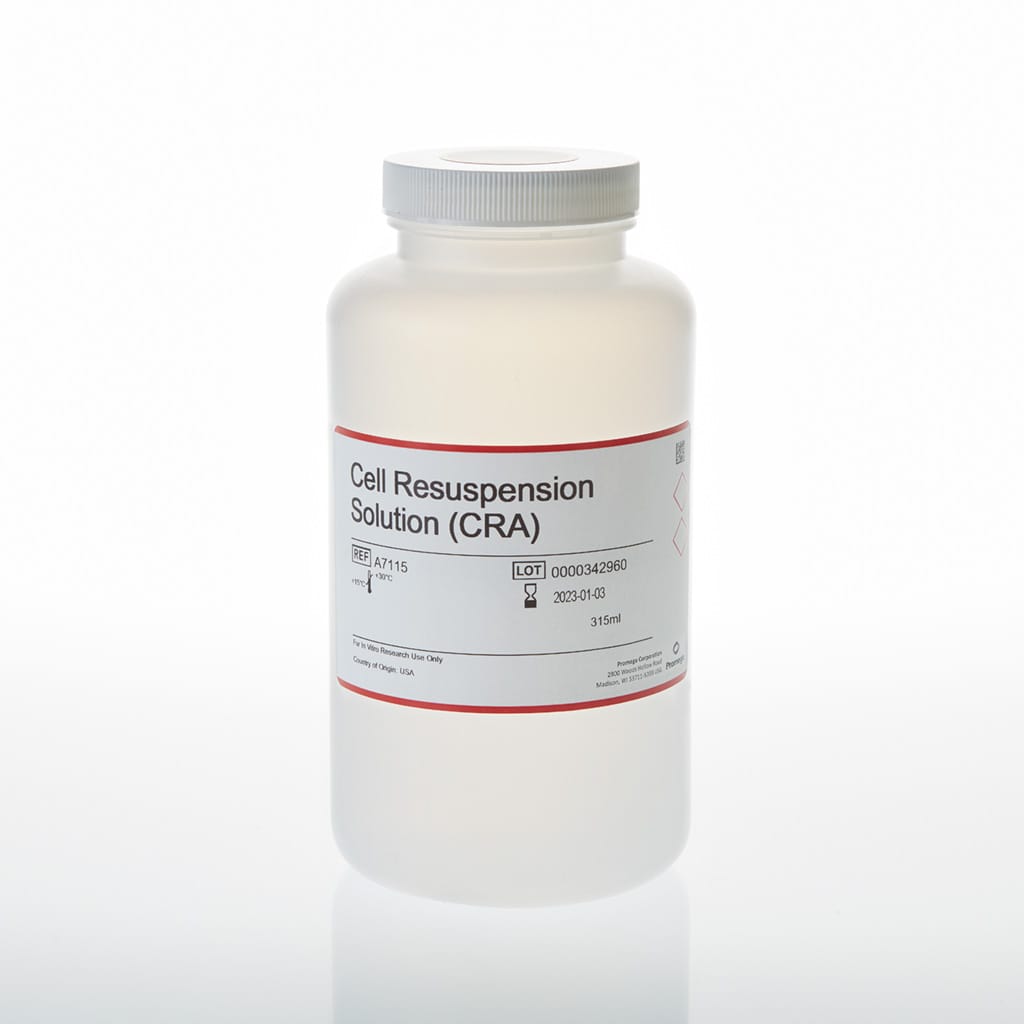 Cell Resuspension Solution, (CRA), 315 ml