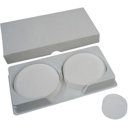 Papier filtre en microfibre de verre hydrophile avec liant