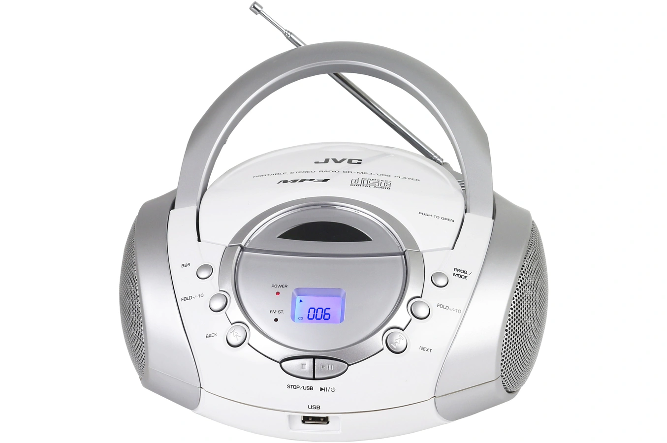 Combiné radio-lecteur CD JVC RD-F321W