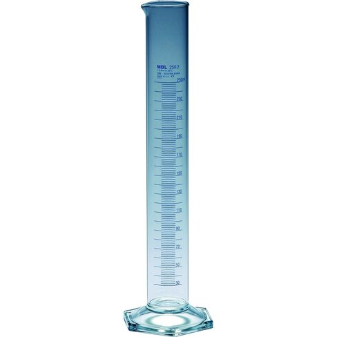 Éprouvette graduée 5 ml Classe B en verre borosilicaté x 2