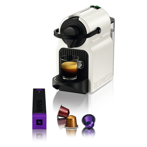 Cafetière à capsules Nespresso Inissia Blanche YY1530FD