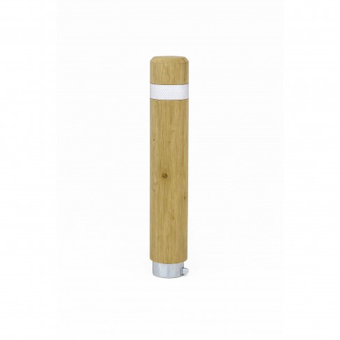 Borne ronde amovible rétroréfléchissante pin classe IV - h. 100 cm - déchargé sous abri