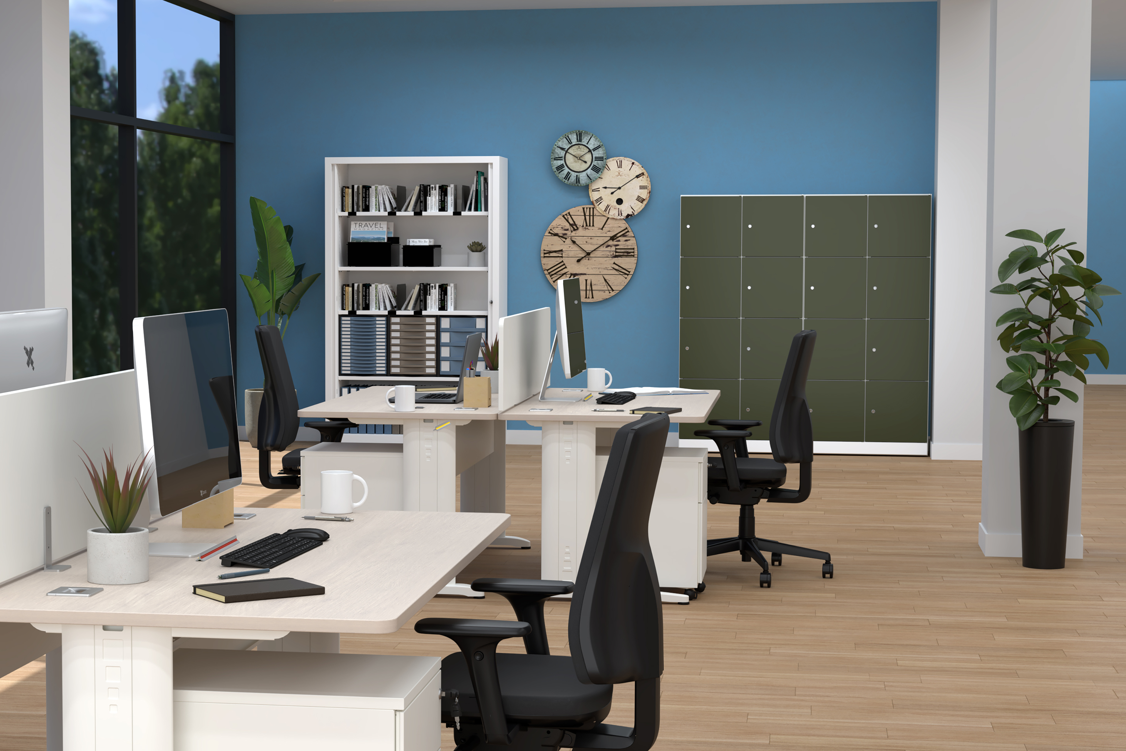 Meuble à casier fermeture à clef Corial