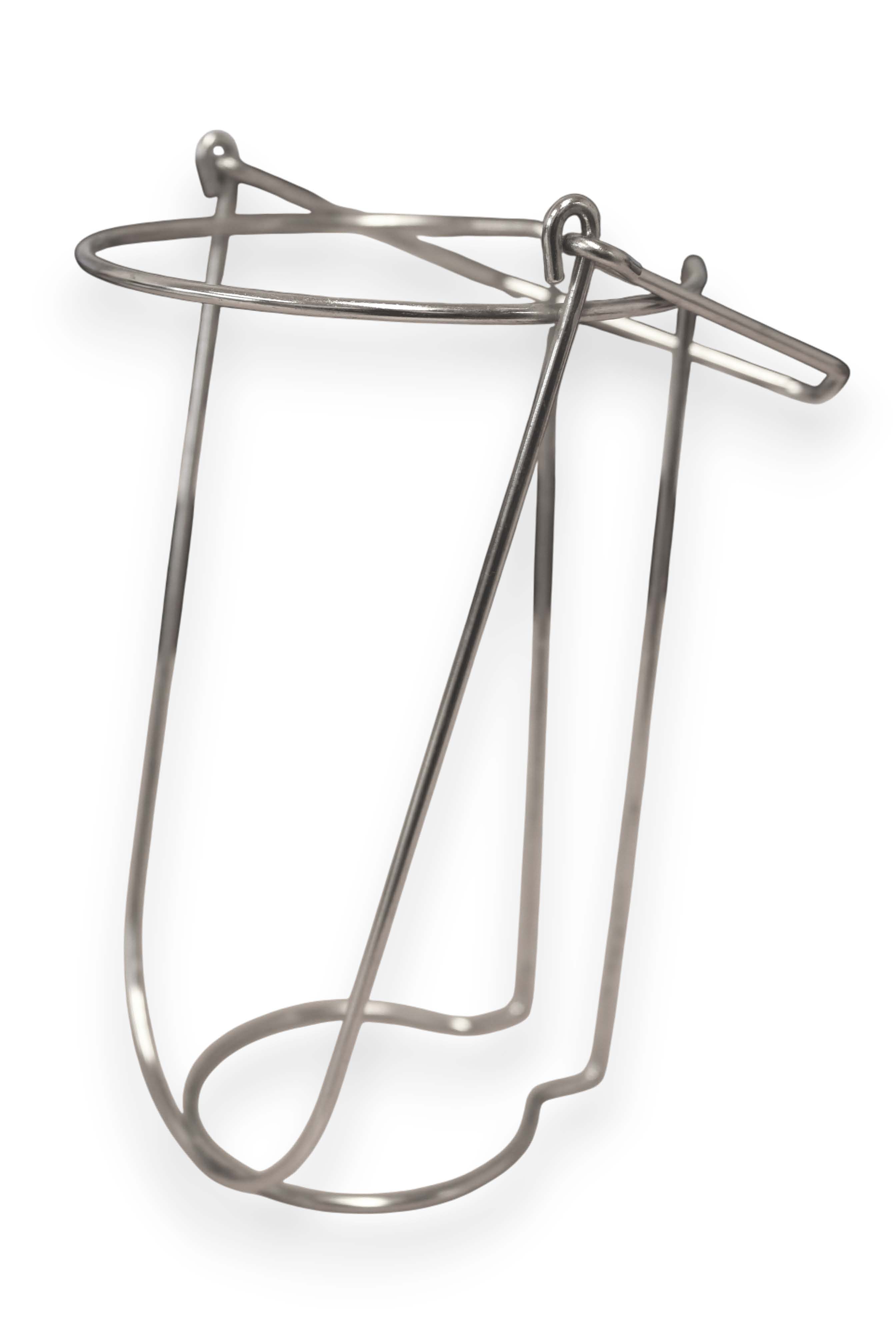 Panier 500 ml inox pour pied à perfusion