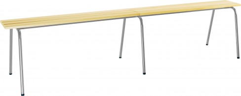 Banc central lame bois longueur 200 cm