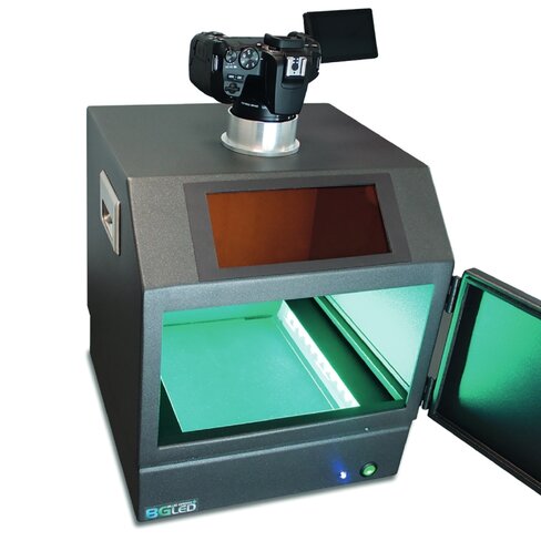 Imageur FAS-DIGI Compact CMOS 24 MPX transilluminateur bleu vert
