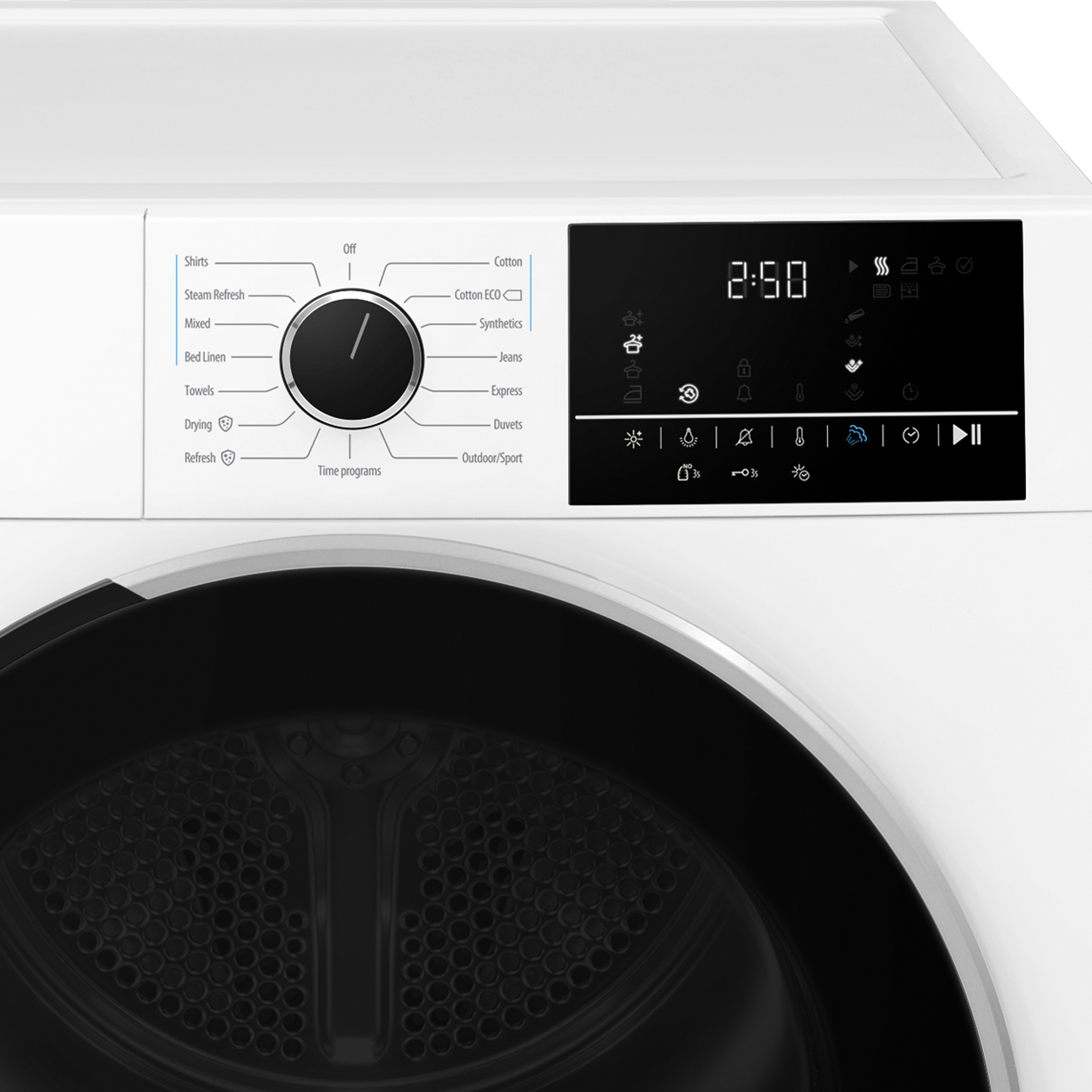 Sèche-linge à condensation frontal 8 kg Smeg DNP82SEIN - classe A++