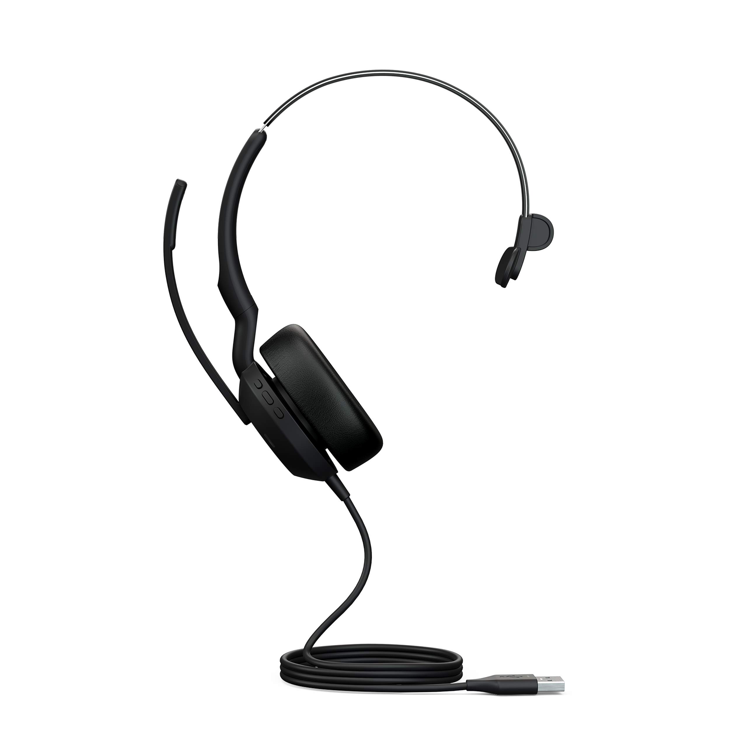 Casque filaire Jabra Evolve2 50 UC mono, USB-A/USB-C (sans bluetooth)