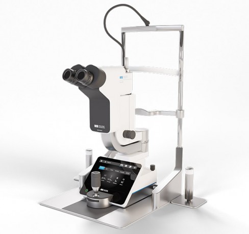 Lampe à fente HAAG-STREIT ELARA 900 numérique 5 grossissements: 6,3x à 40x Oculaires 12,5x