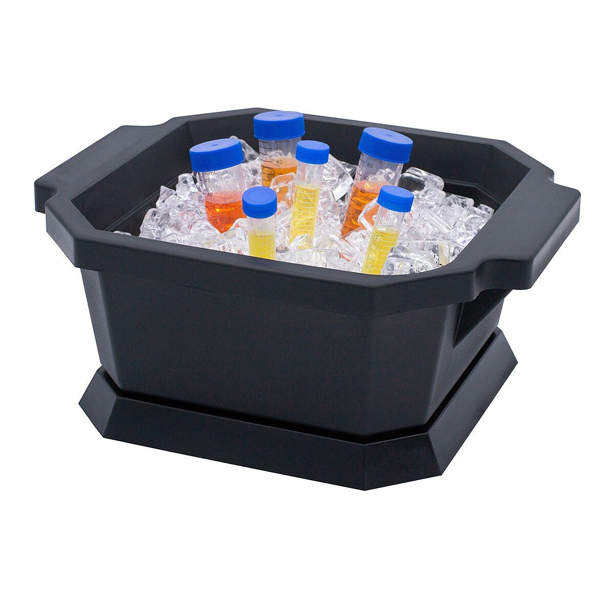 Bac à glace avec couvercle 2,5 l noir