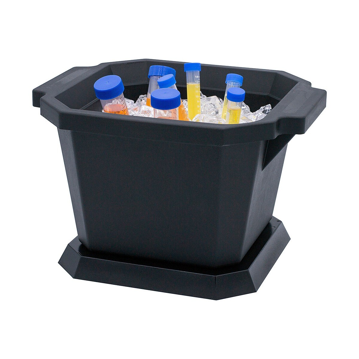 Bac à glace avec couvercle 4 l noir