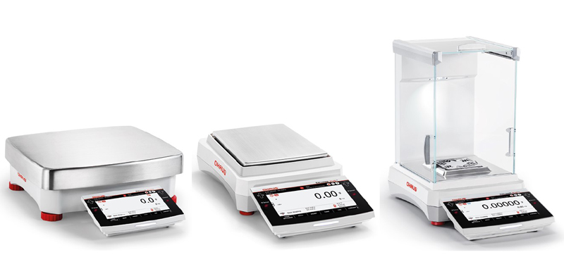 Balance de précision Ohaus Explorer Plus EXP10201M 10200x0,1g mise à niveau motorisée métrologie légale