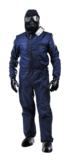 Combinaison de protection NRBC filtrante polyvalente Polycombi - taille L