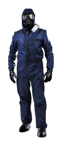 Combinaison de protection NRBC filtrante polyvalente Polycombi - taille L
