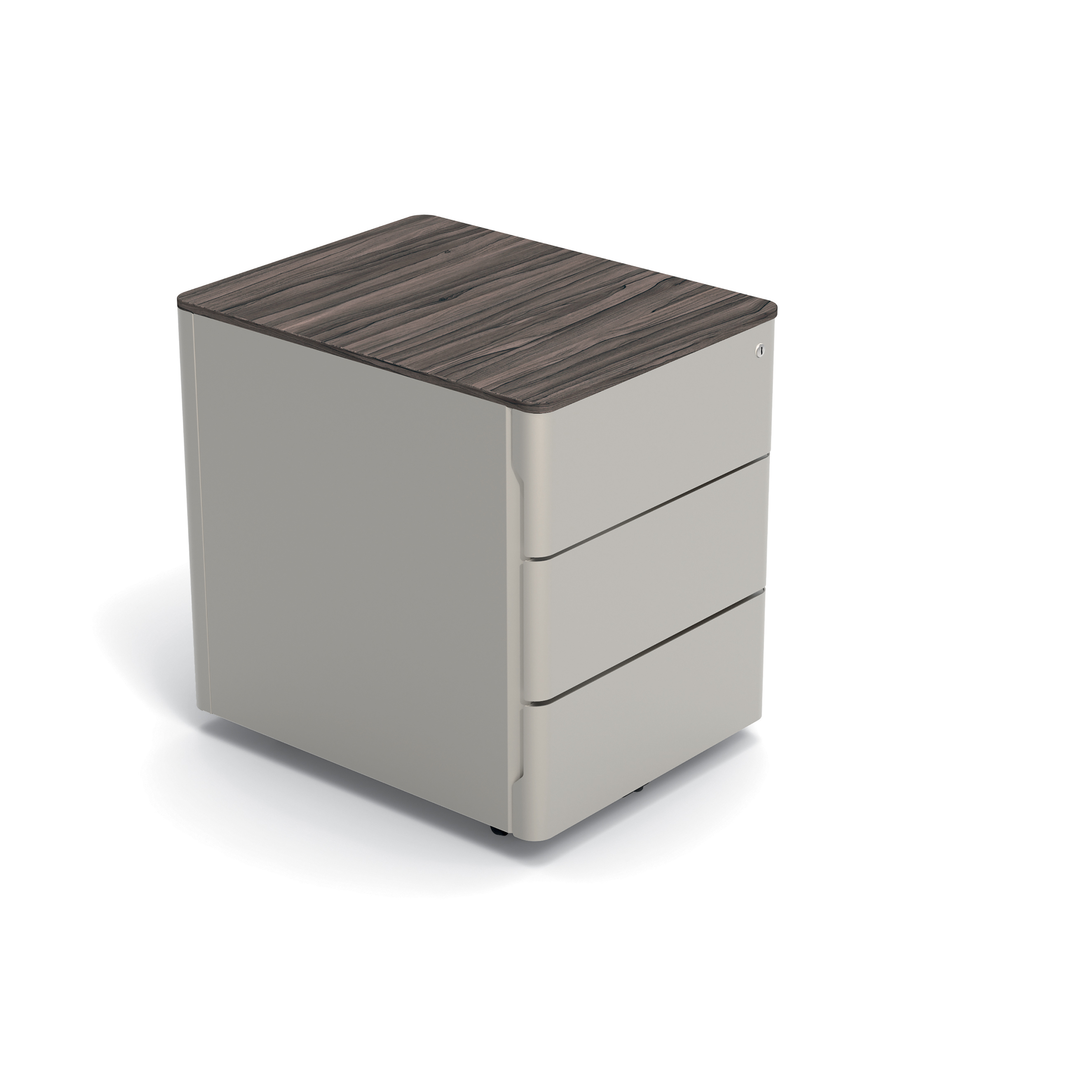 Caisson mobile Nouvelle Vague - 3 tiroirs plats