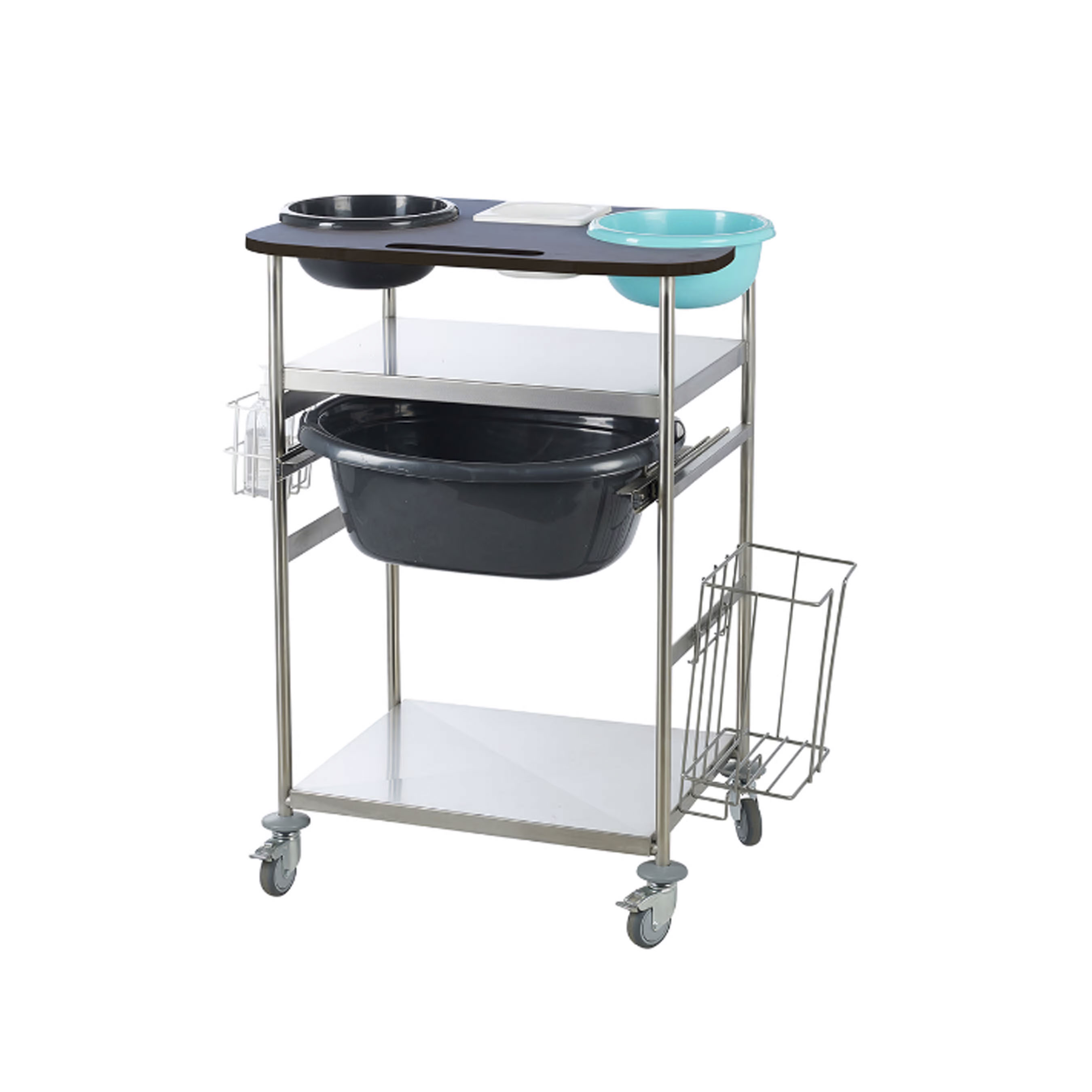 Bassine supplémentaire de 4 l pour chariot optimum - lot de 2