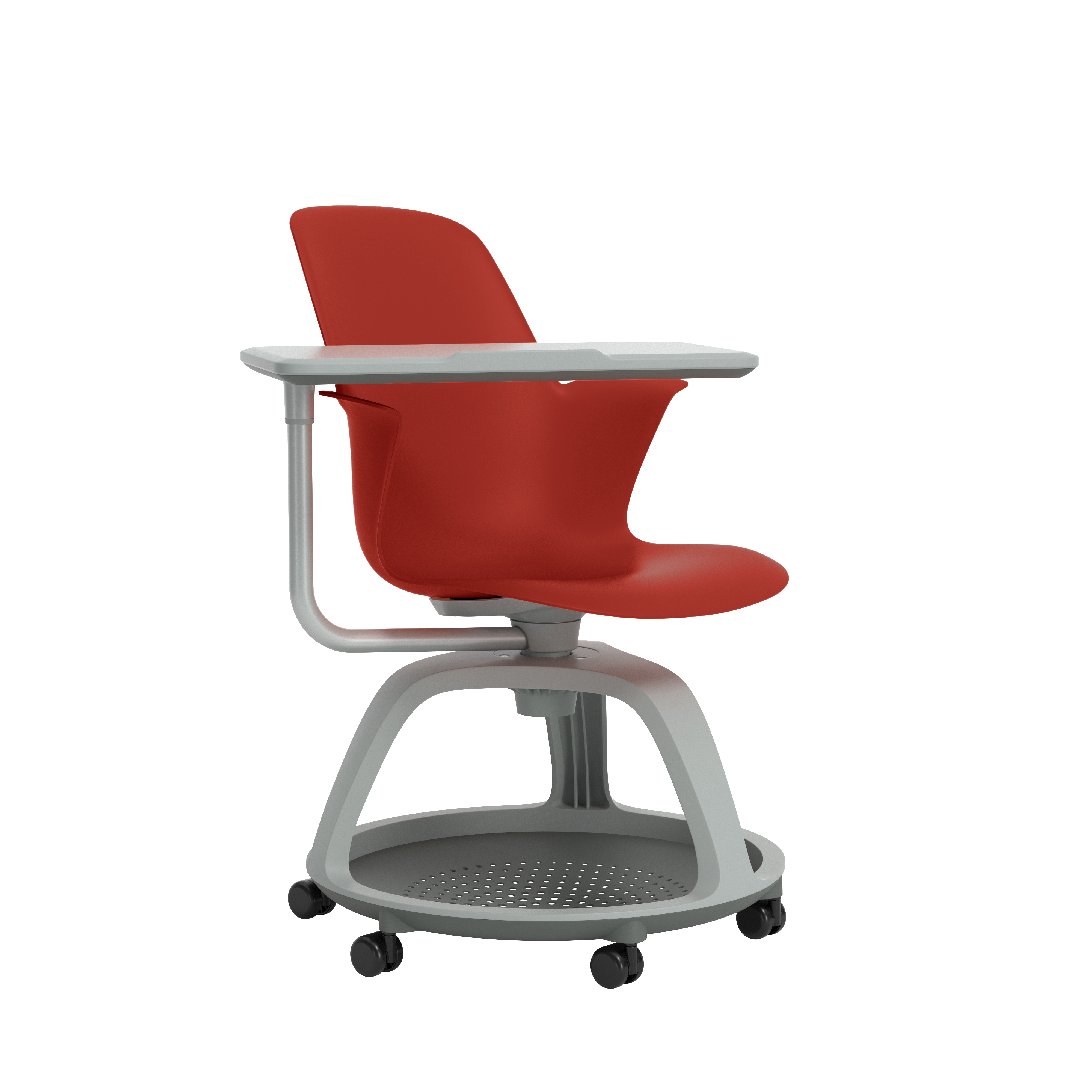 Fauteuil mobile Node - polypropylène - tablette de travail