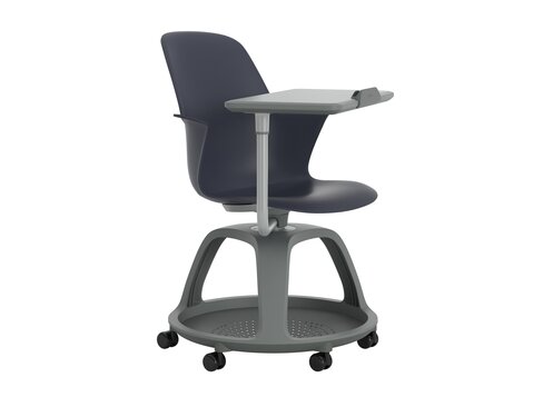 Fauteuil mobile Node - polypropylène - tablette de travail et support tablette tactile