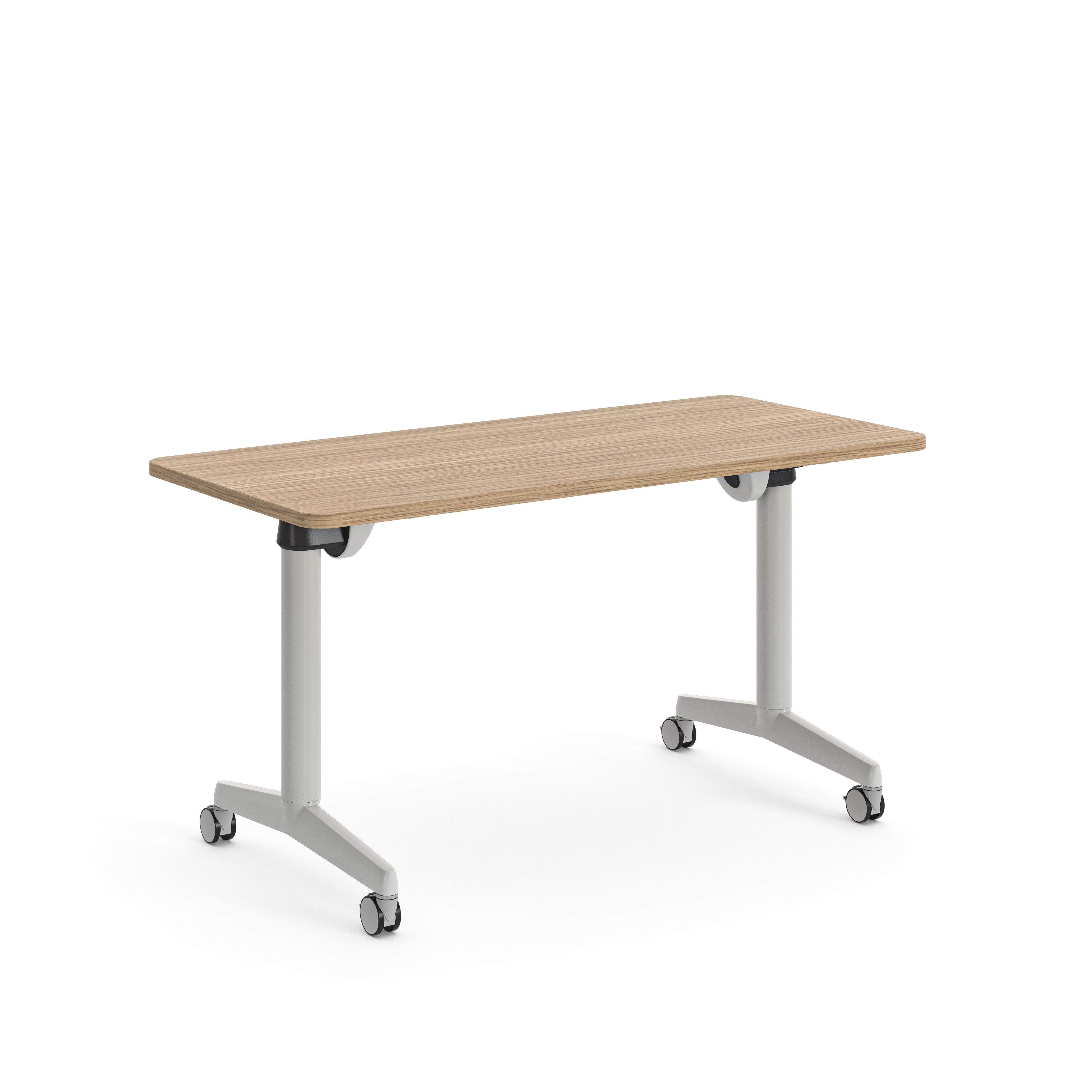 Table pliante Verb/Fliptop Twin - 140 x 70 cm - piétement mobile