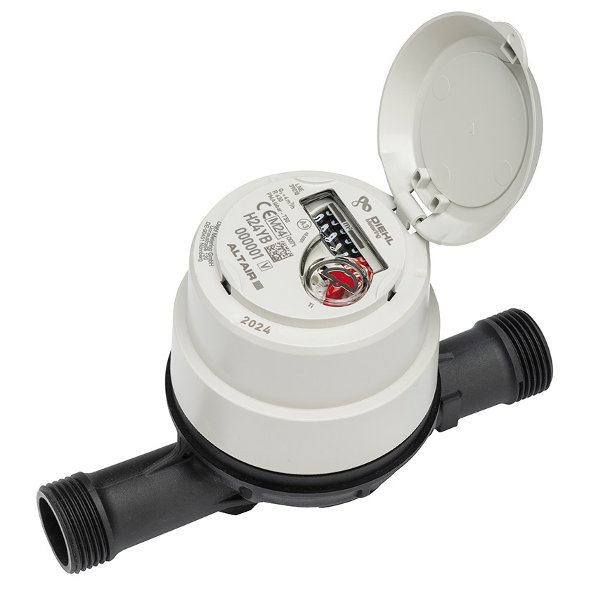 Compteur volumétrique Altair V5 DN20 - l.190 - R500 corps composite - cadran verre - lot de 10