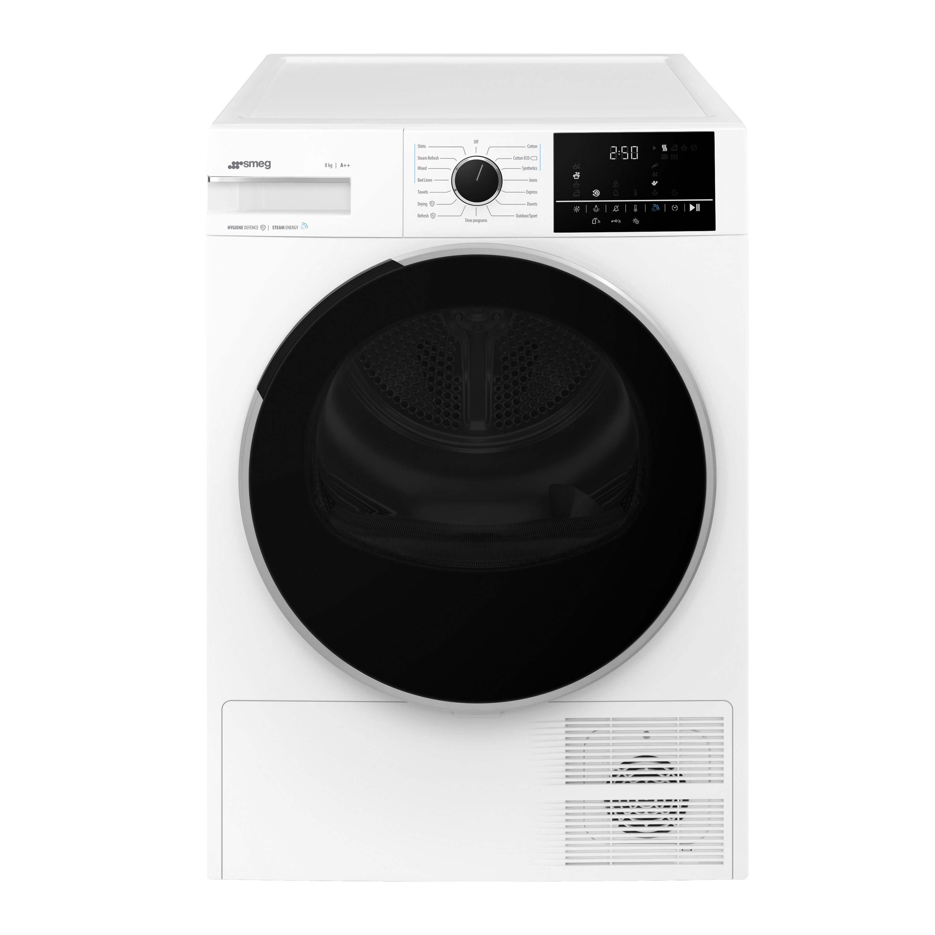 Sèche-linge à condensation frontal 8 kg Smeg DNP82SEIN - classe A++