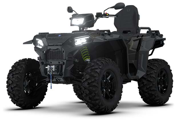 Quad Sportsman XP 1000 S 2UP - Super graphite (Tractor T3b) - 82 ch - 888 g/kwh