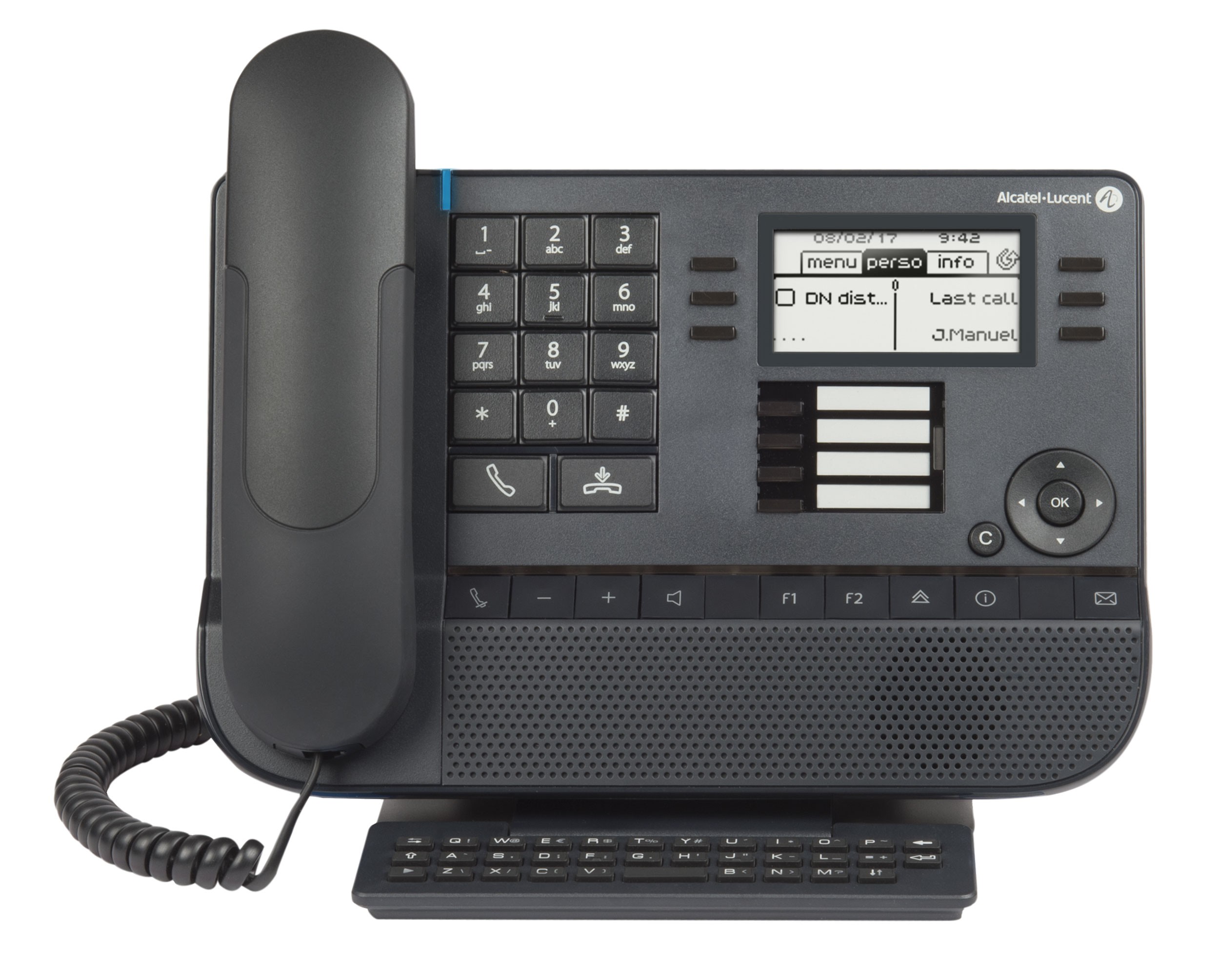 Téléphone IP Alcatel 8028s Premium DeskPhone FR reconditionné - clavier AZERTY