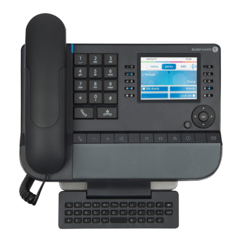 Téléphone IP Alcatel 8058s Premium Deskphone reconditionné - clavier AZERTY