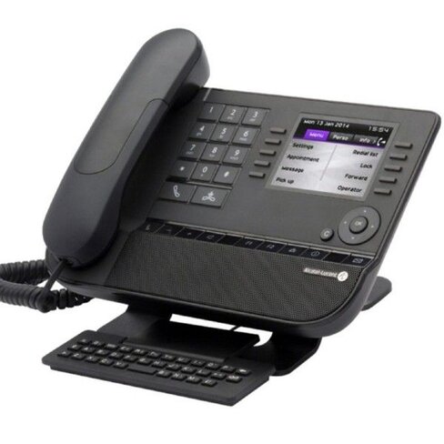 Téléphone IP Alcatel 8068s Bluetooth Premium Deskphone reconditionné - clavier AZERTY - combiné filaire